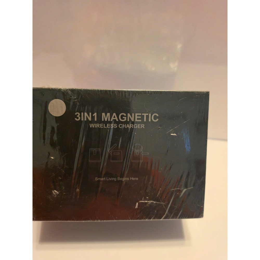 3 in 1 Magnetic Wireless Charger S7 15W Fast Charging Station Gray‎ 2025 Upgrade